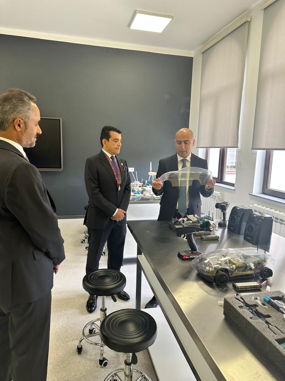 Nazirlə ICESCO-nun Baş direktoru Şuşa məktəbi və Qarabağ Universitetində - FOTOLAR